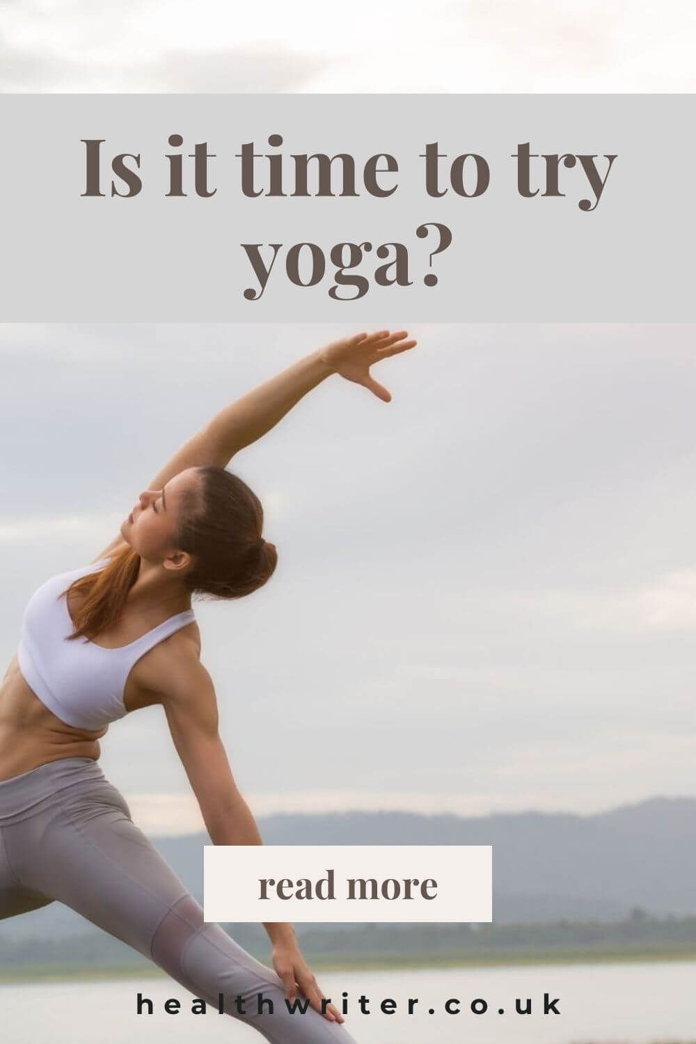 Time to try yoga?